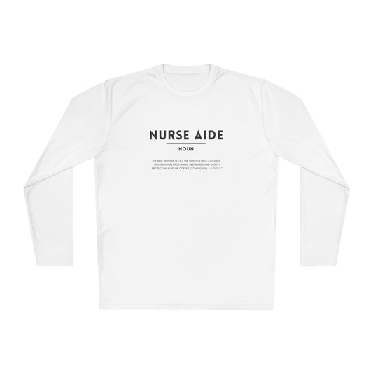 Nurse Aide Definition Unisex Long Sleeve Tee | Lightweight & Comfortable