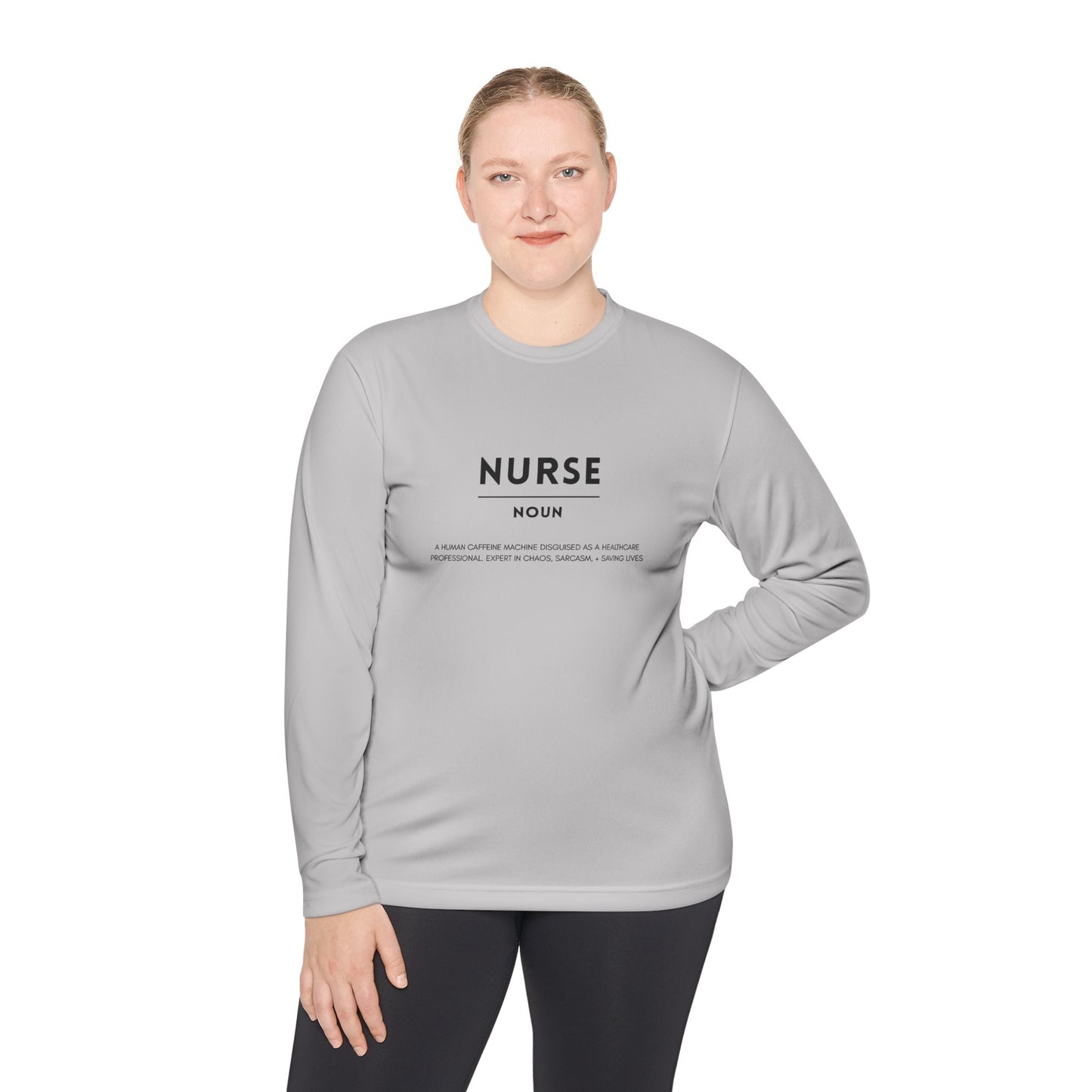 Nurse Definition Unisex Long Sleeve Tee | Lightweight & Comfortable