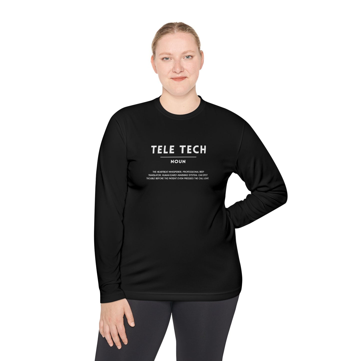 Tele Tech Definition Unisex Long Sleeve Tee | Lightweight & Comfortable
