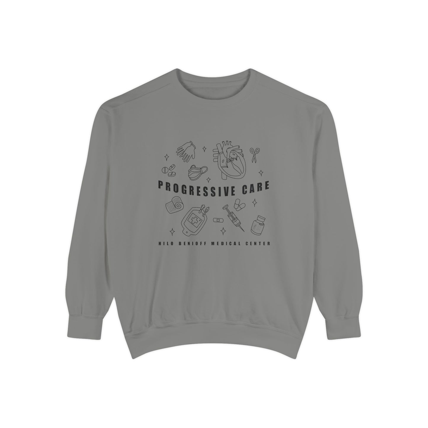 Progressive Care Sweatshirt — Nurse & Medical Team Support Crewneck