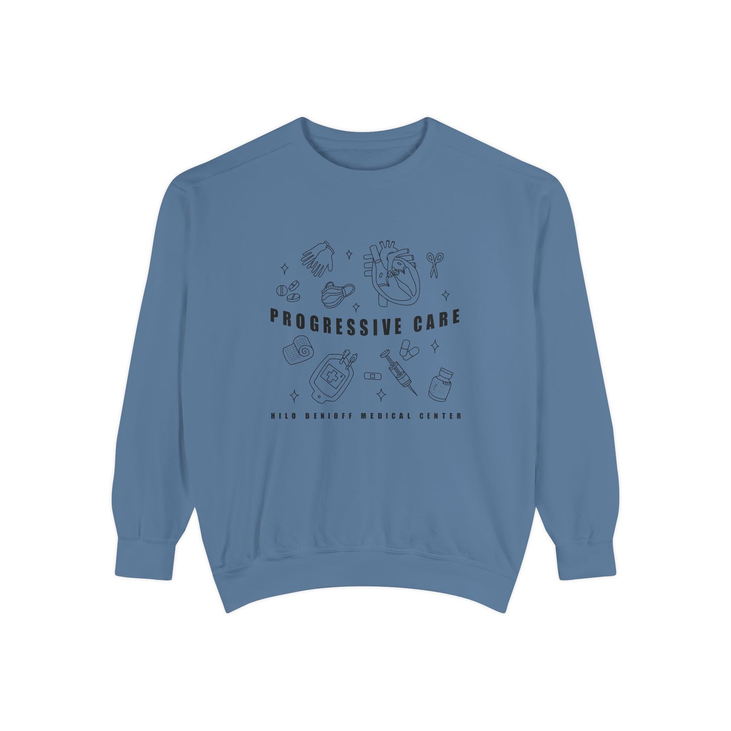 Progressive Care Sweatshirt — Nurse & Medical Team Support Crewneck