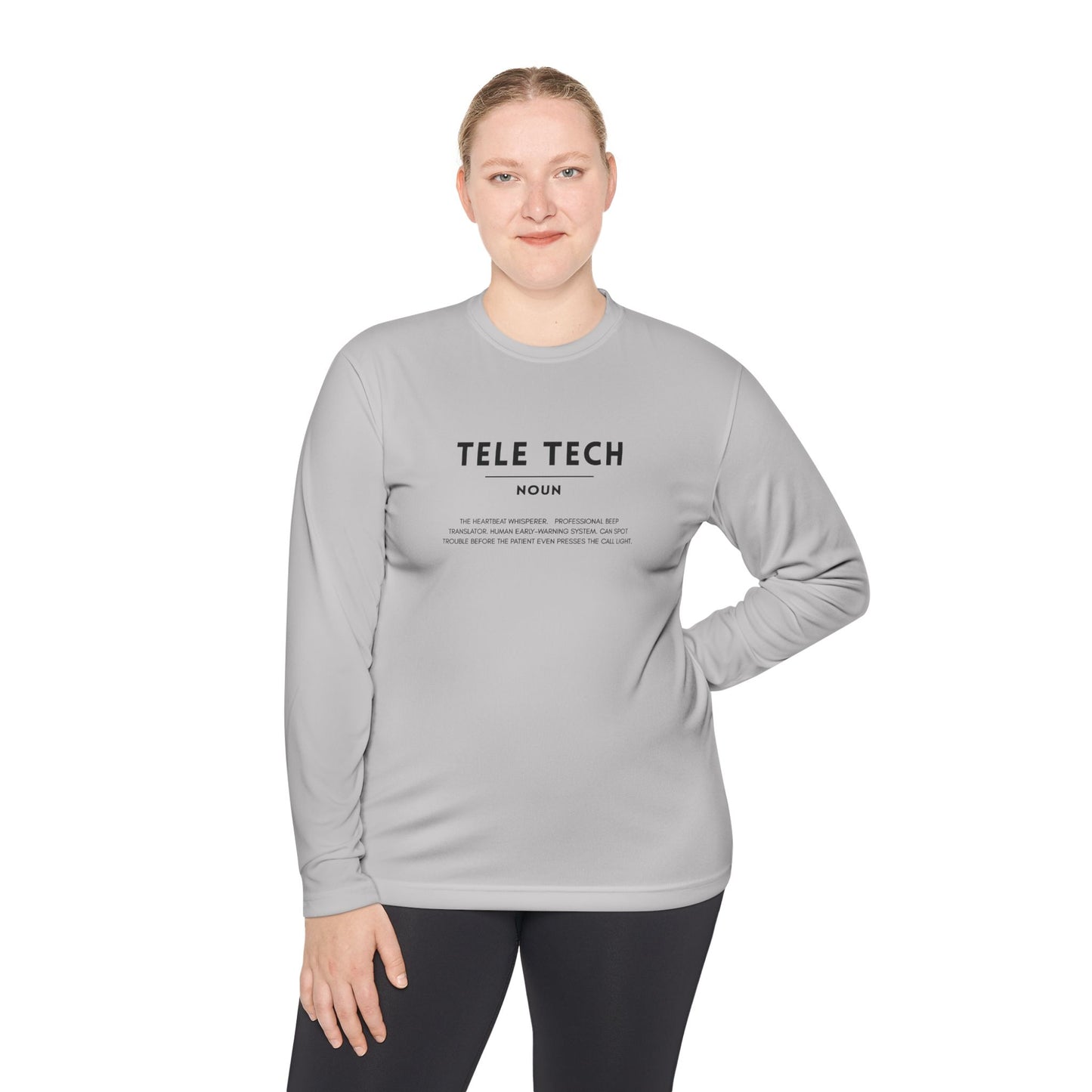 Tele Tech Definition Unisex Long Sleeve Tee | Lightweight & Comfortable