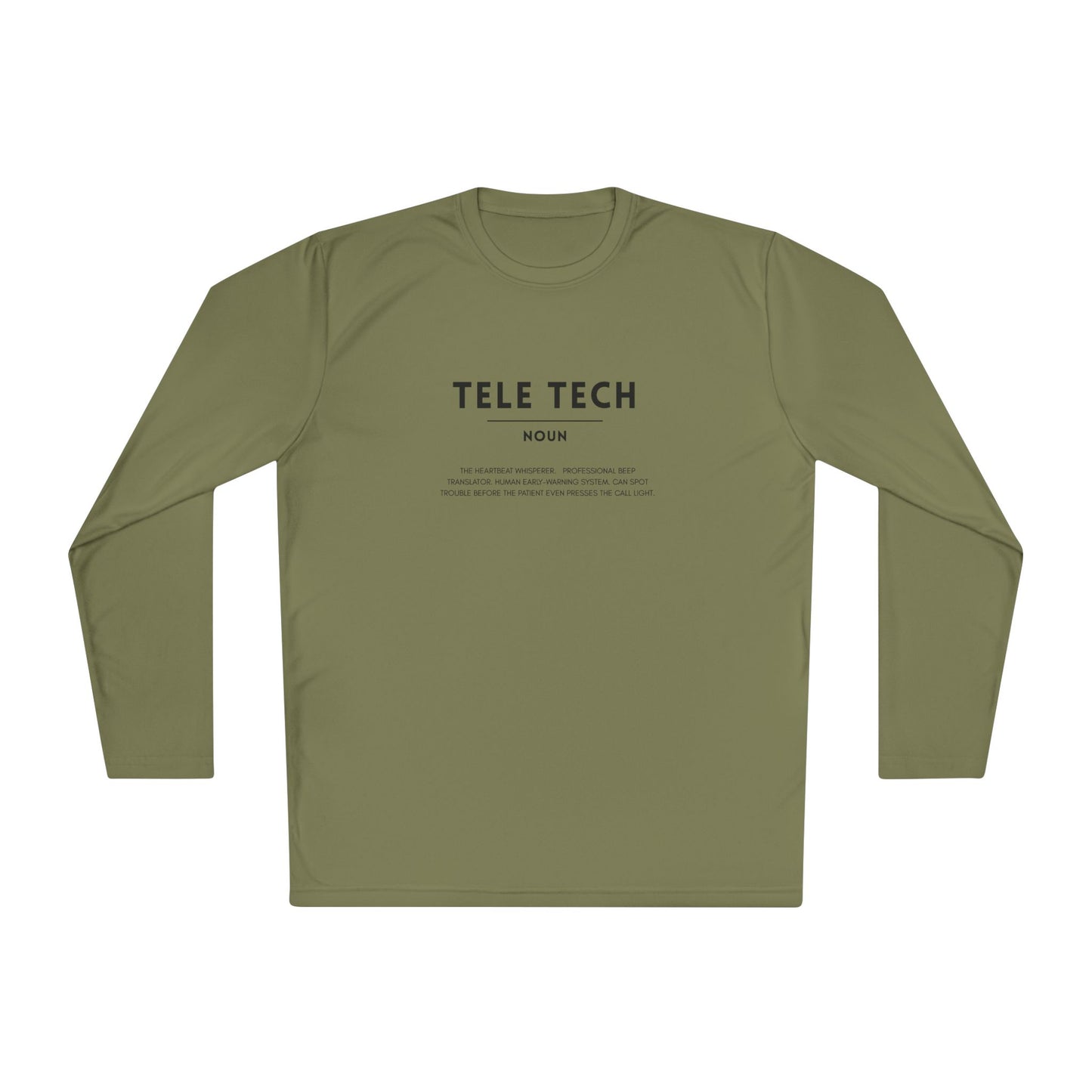 Tele Tech Definition Unisex Long Sleeve Tee | Lightweight & Comfortable
