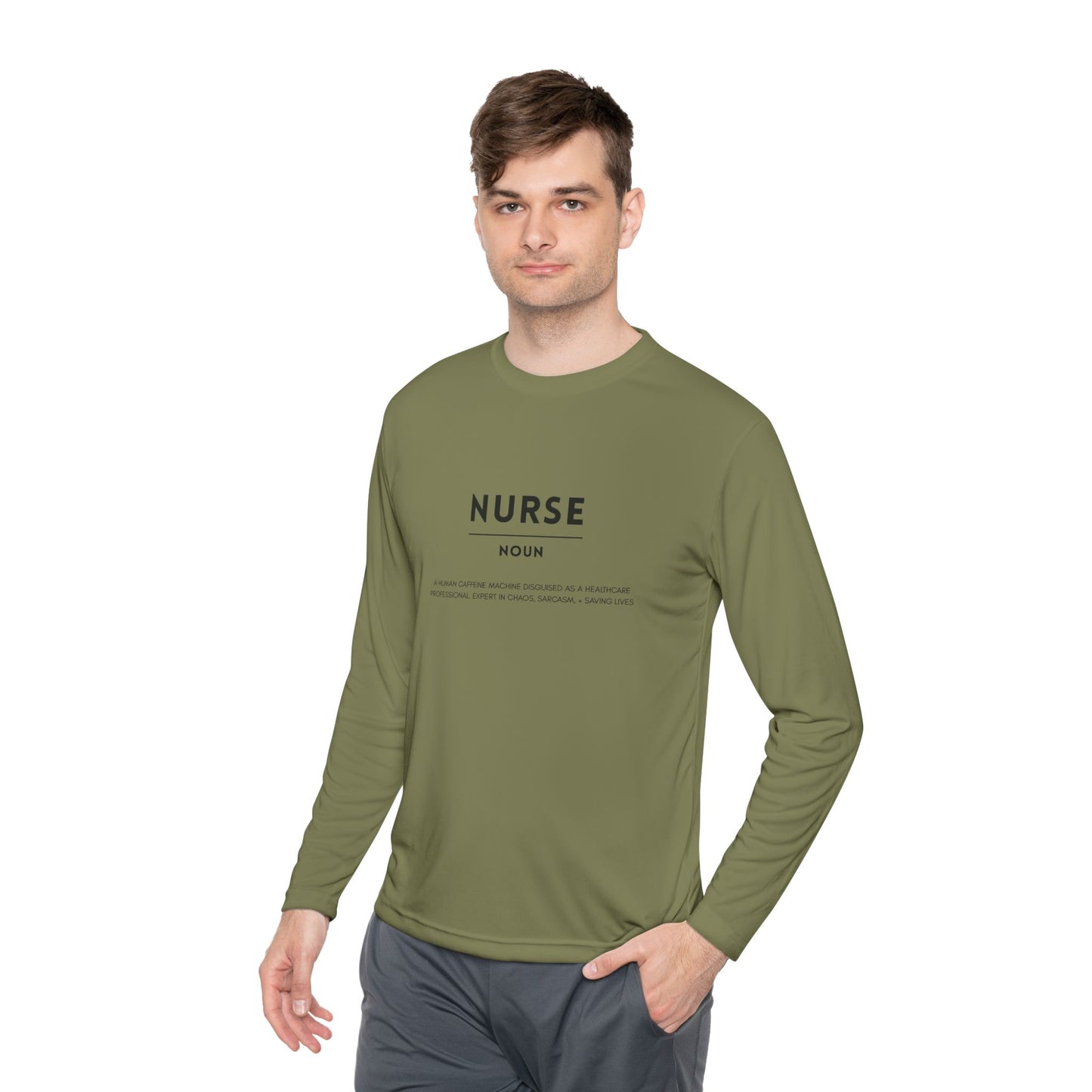 Nurse Definition Unisex Long Sleeve Tee | Lightweight & Comfortable