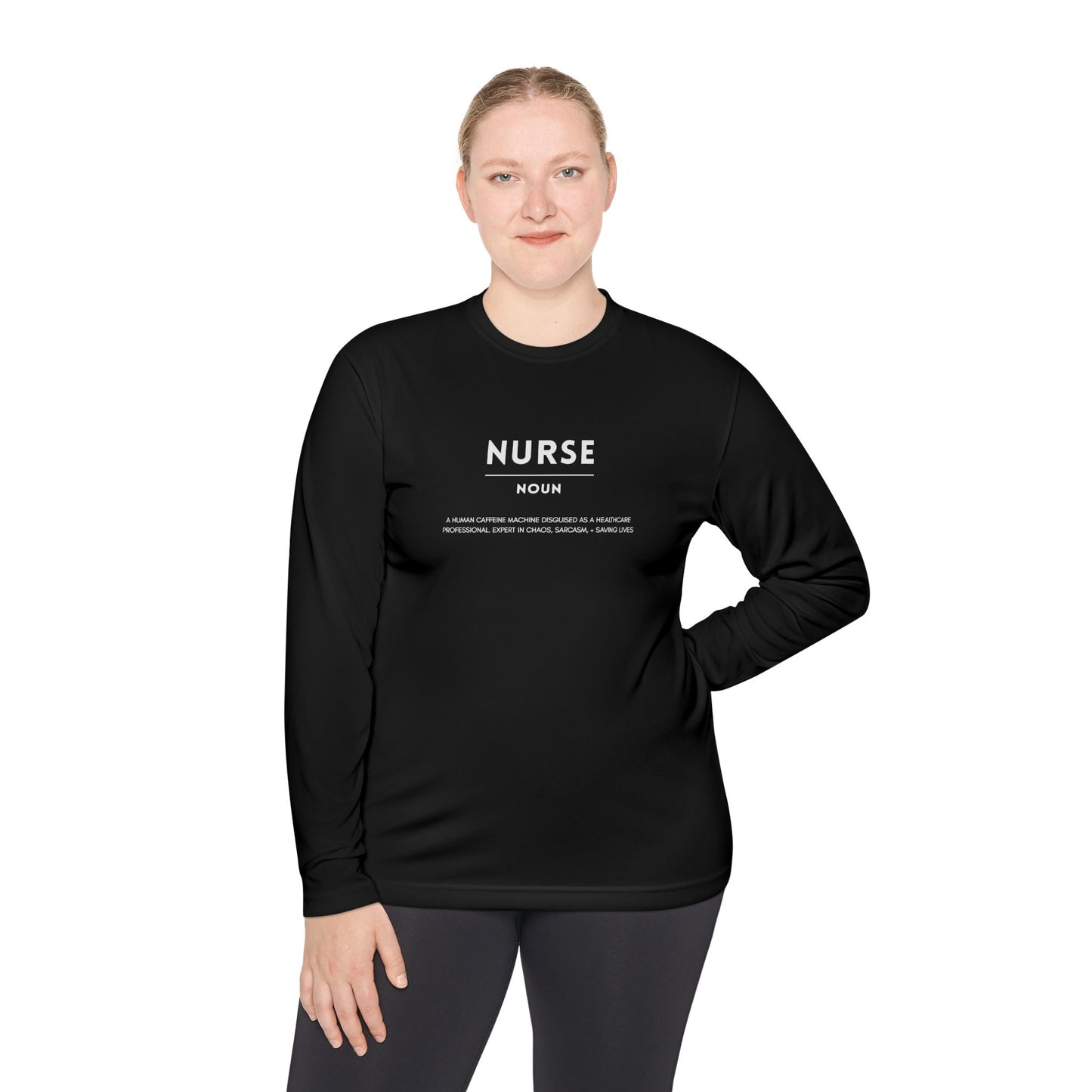 Nurse Definition Unisex Long Sleeve Tee | Lightweight & Comfortable