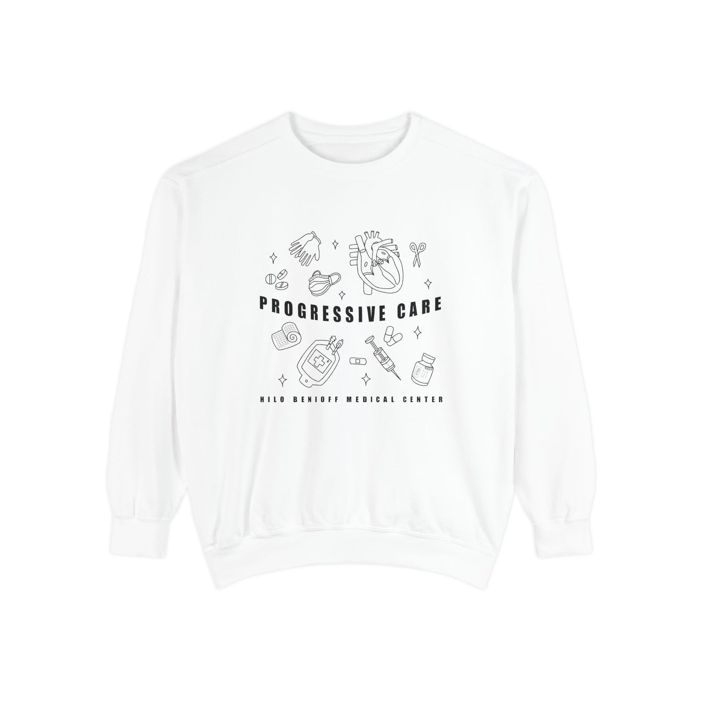 Progressive Care Sweatshirt — Nurse & Medical Team Support Crewneck