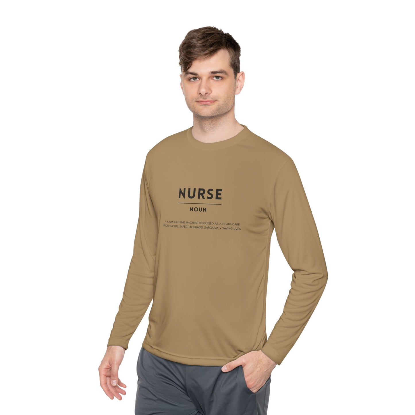 Nurse Definition Unisex Long Sleeve Tee | Lightweight & Comfortable