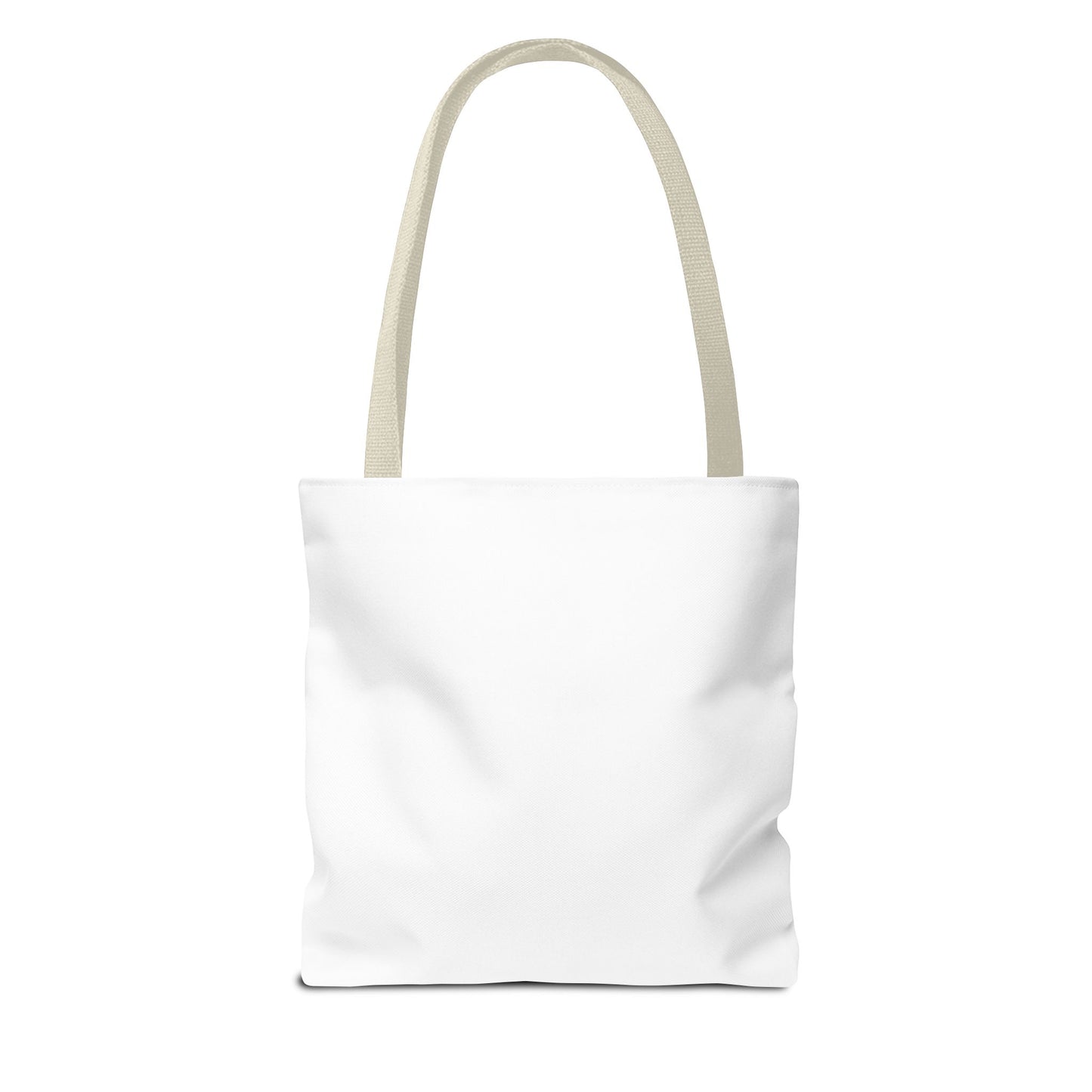 Inspirational Tote Bag Beige Handle 13", 16", 18" - Let God Carry It | Isaiah 41:13