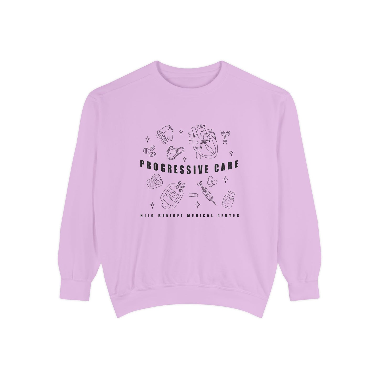 Progressive Care Sweatshirt — Nurse & Medical Team Support Crewneck