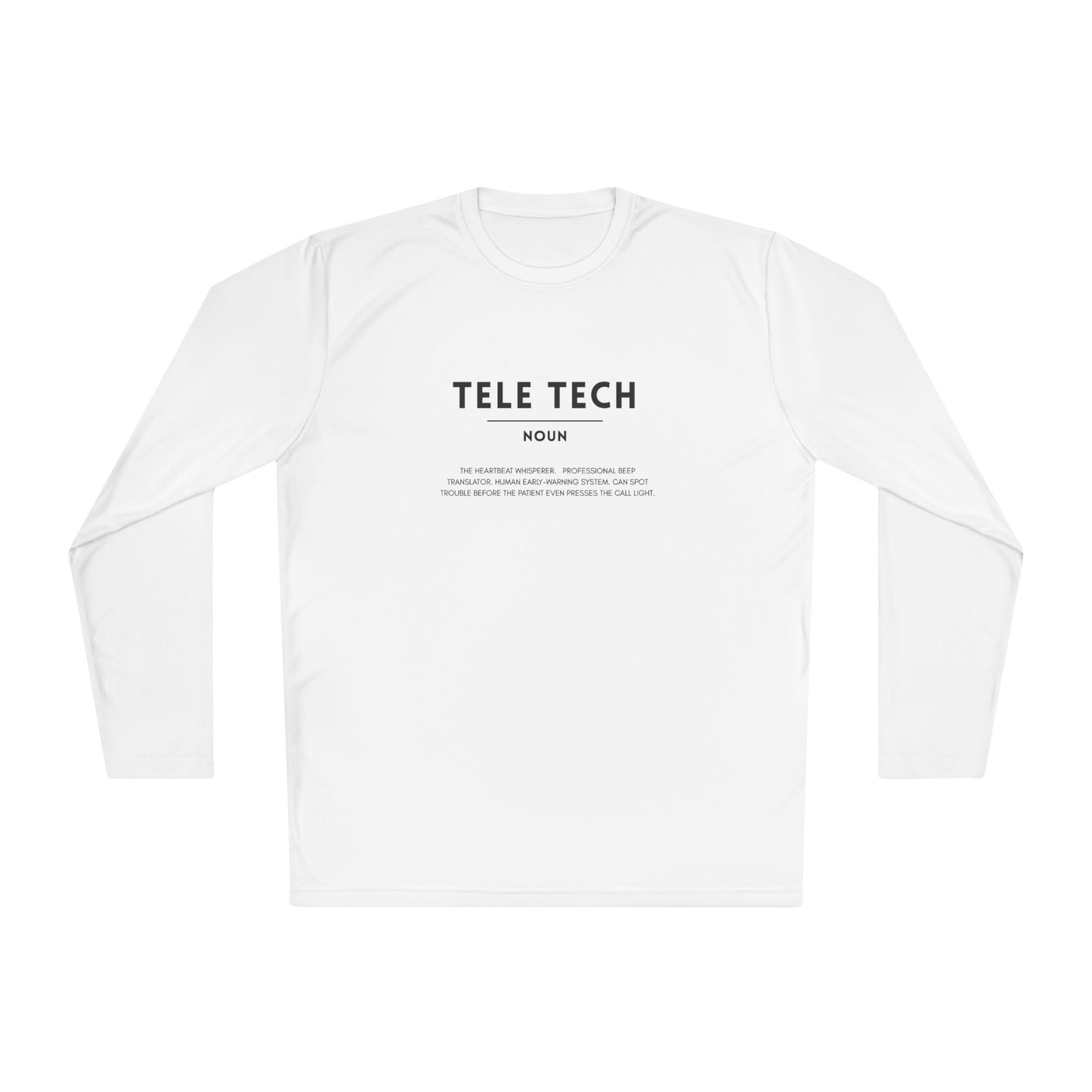 Tele Tech Definition Unisex Long Sleeve Tee | Lightweight & Comfortable