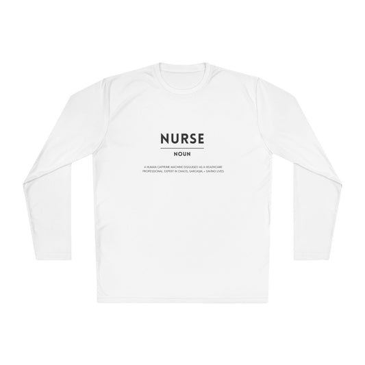 Nurse Definition Unisex Long Sleeve Tee | Lightweight & Comfortable
