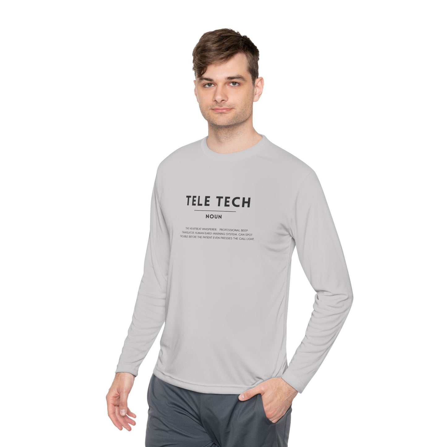 Tele Tech Definition Unisex Long Sleeve Tee | Lightweight & Comfortable